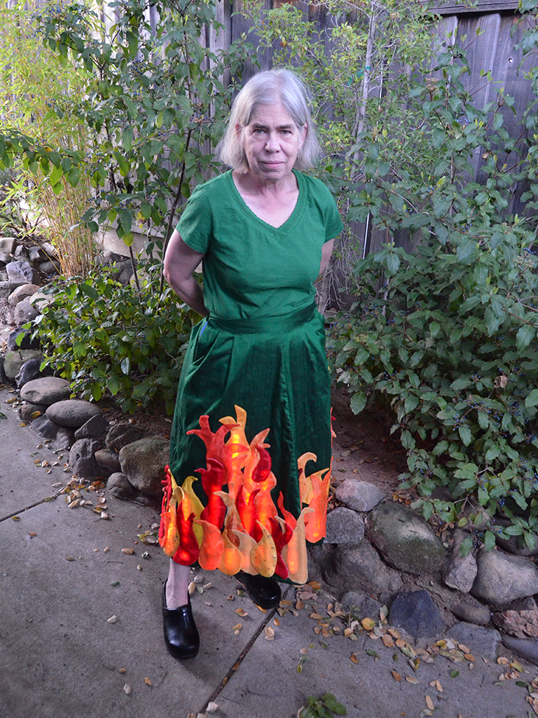 flame skirt photo 1