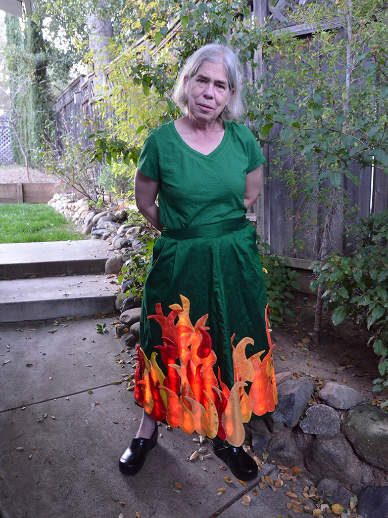 flame skirt photo 3