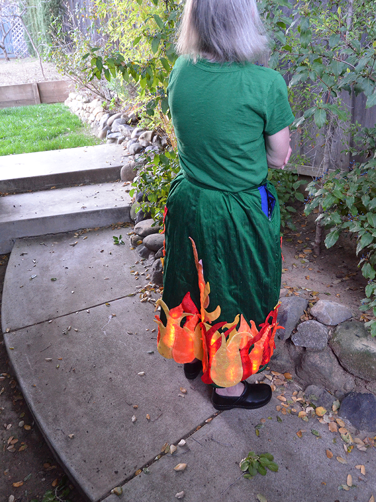 flame skirt photo 4
