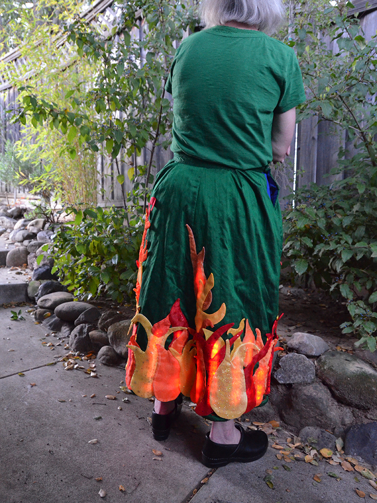 flame skirt photo 5